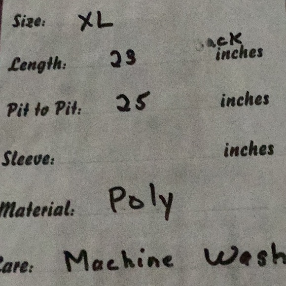 Tradition Ladies Top XL. Short sleeve.  blue and green. - Picture 9 of 9